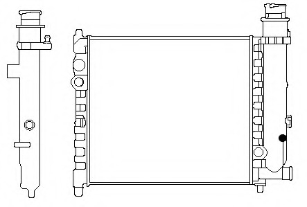 Radiator racire motor