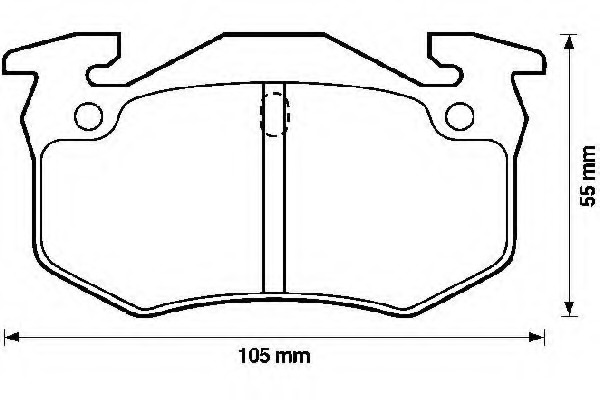 Placute frana