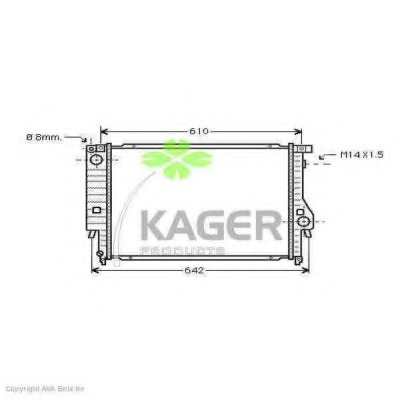 Radiator racire motor