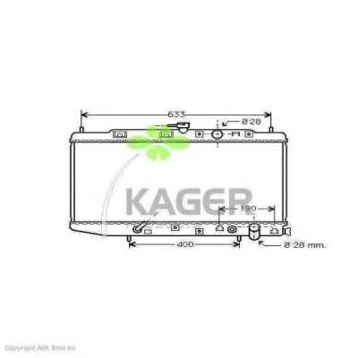 Radiator racire motor