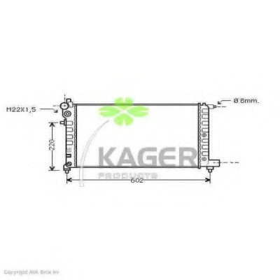Radiator racire motor