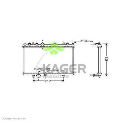 Radiator racire motor