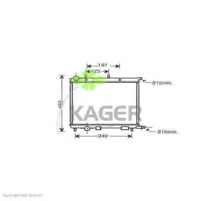 Radiator racire motor