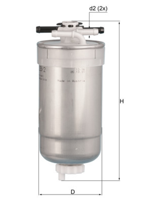 Filtru combustibil kl233/2