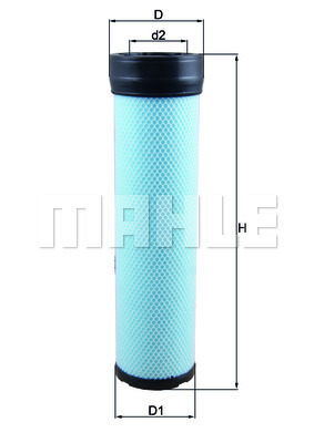 Filtru aer secundar
