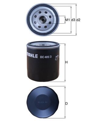 Filtru ulei oc405/3