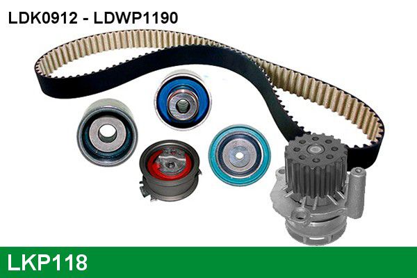 Set pompa apa + curea dintata