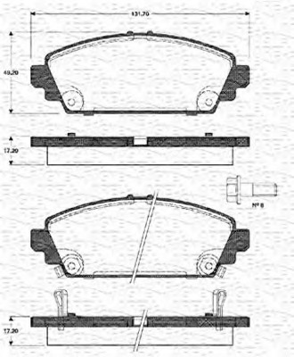 Placute frana