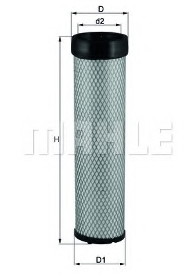 Filtru aer secundar
