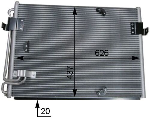 Condensator climatizare