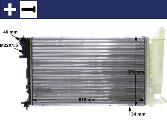 Radiator racire motor