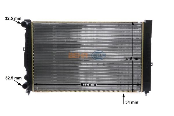 Radiator racire motor