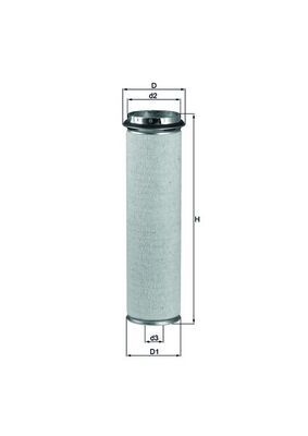 Filtru aer secundar lxs37/1