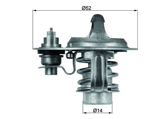 Termostat lichid racire