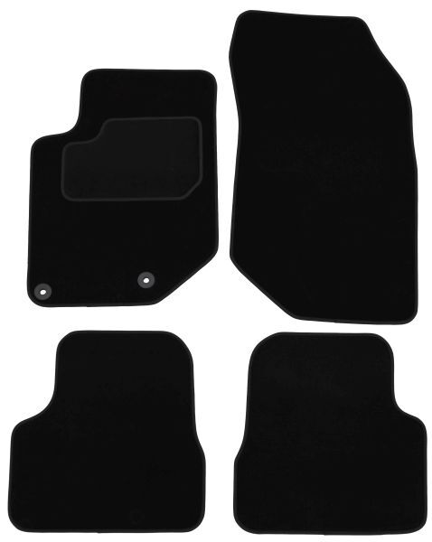 Set 4 covorase auto din mocheta , pentru ds ds 3/ds 3 05.19-12.22, suv, mocheta, negru