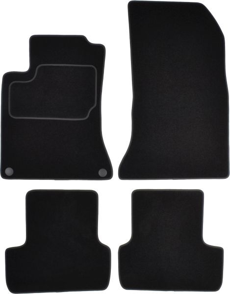 Set 4 covorase auto din mocheta , pentru mercedes b sports tourer (w246, w242) 11.11-12.18, saloon, mocheta, negru