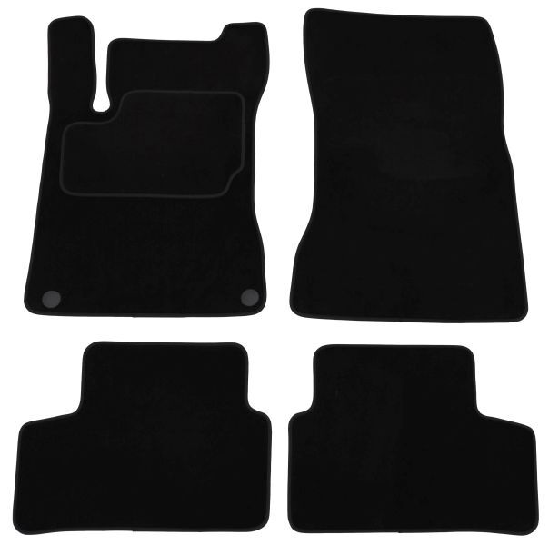 Set 4 covorase auto din mocheta , pentru mercedes b sports tourer (w247) 12.18-, hatchback, mocheta, negru