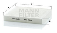Filtru polen