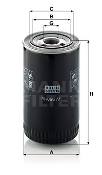 Filtru ulei