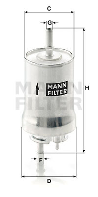Filtru combustibil