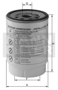 Filtru combustibil