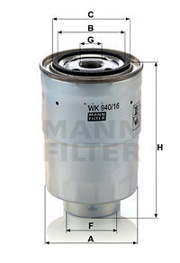 Filtru combustibil