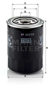 Filtru ulei