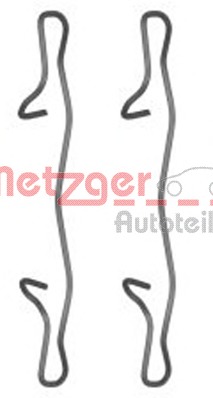 Set accesorii placute frana
