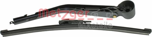 Brat stergator, parbriz