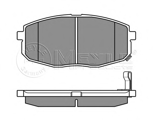 Placute frana 0252396617/w