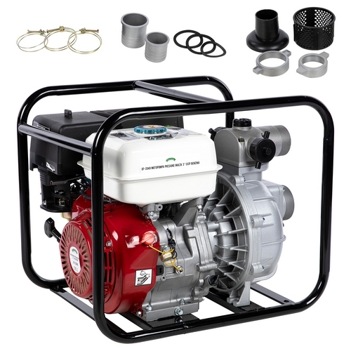 Motopompa pe benzina , presiune inalta, 9.5 kw, 13 cp, aspiratie 3 inch, refulare 2 inch