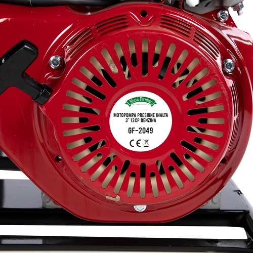 Motopompa pe benzina , presiune inalta, 9.5 kw, 13 cp, aspiratie 3 inch, refulare 2 inch