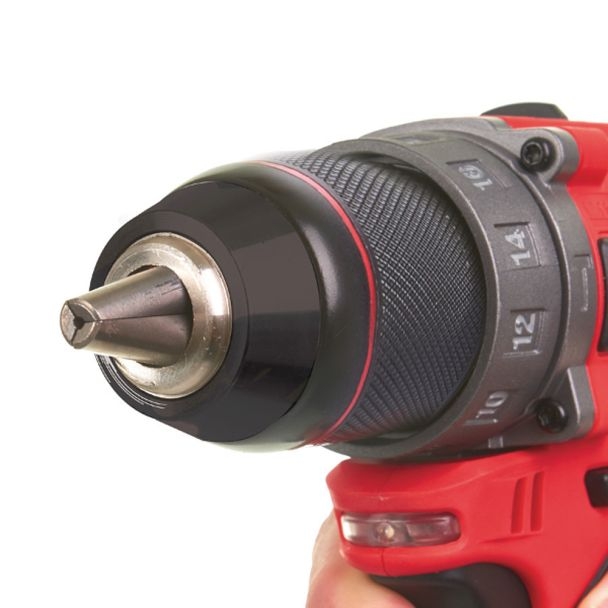 Masina de gaurit cu percutie m12 fpd2-0 , li-ion 12v, mandrina rapida 13 mm, 45 nm, fara acumulator, fara incarcator
