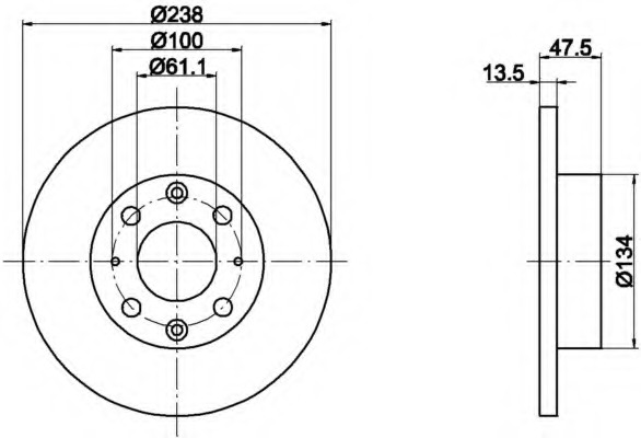 Set frana frana disc