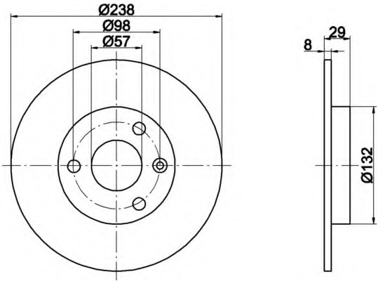 Set frana frana disc