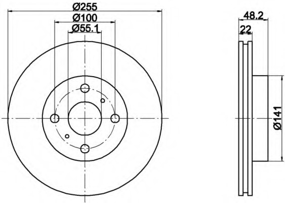 Set frana frana disc