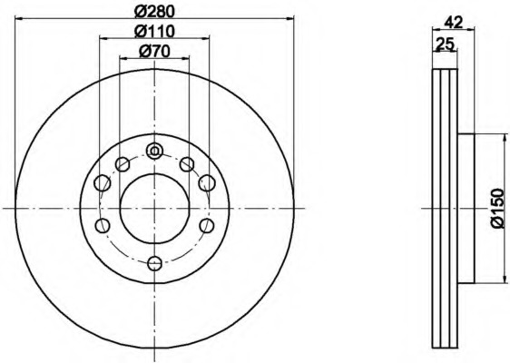 Set frana frana disc