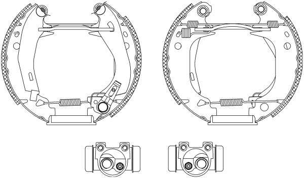Set saboti frana