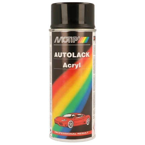 Spray vopsea retus auto kompakt autolack acryl , culoare negru metalizat, 400 ml