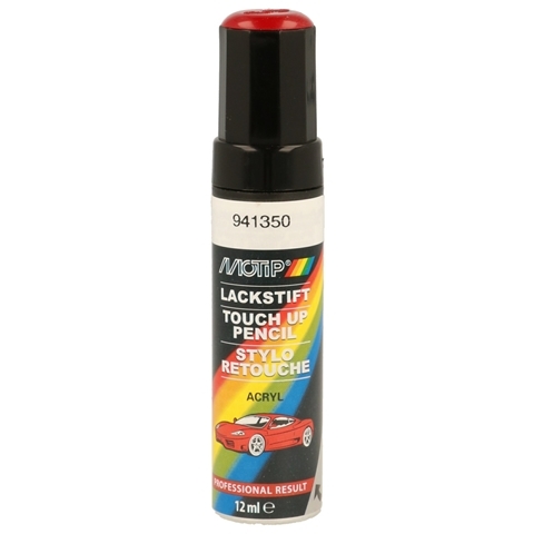 Marker vopsea retus auto kompakt lackstift acryl , culoare rosu, 12 ml