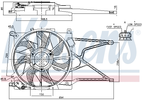 Ventilator radiator