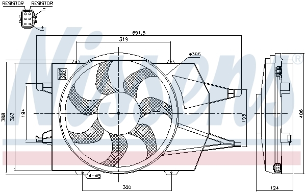 Ventilator radiator