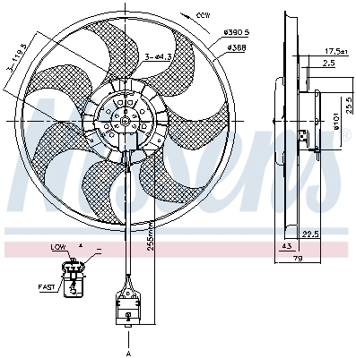 Ventilator radiator