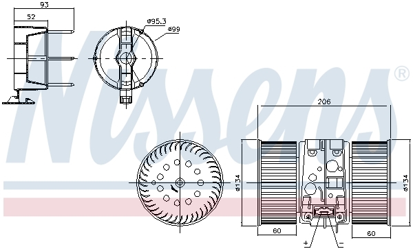 Ventilator habitaclu