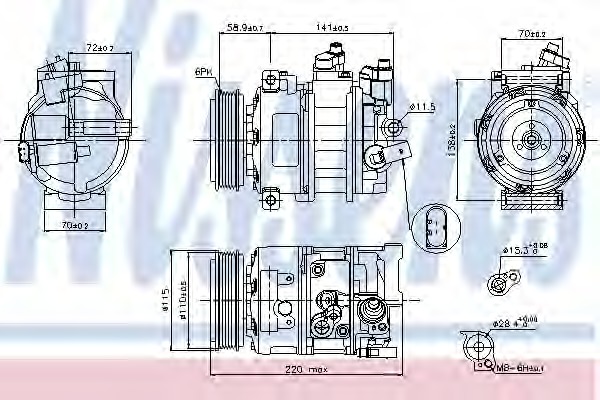Compresor aer conditionat