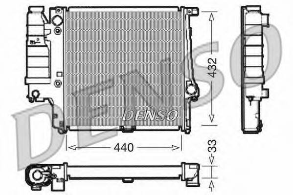 Radiator racire motor