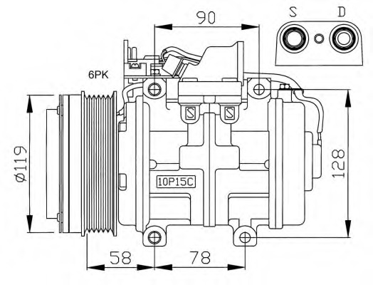 Compresor aer conditionat