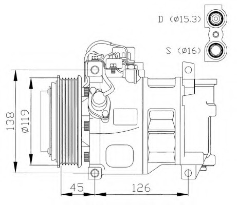 Compresor aer conditionat