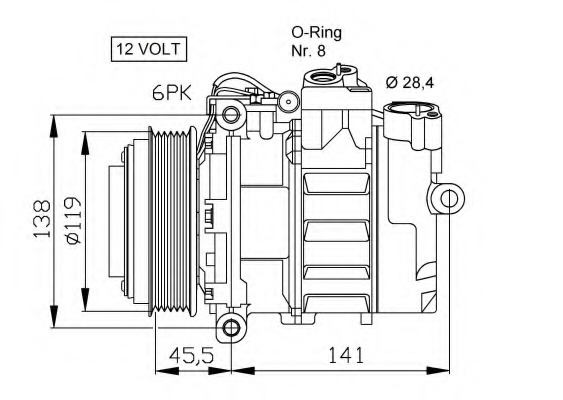 Compresor aer conditionat