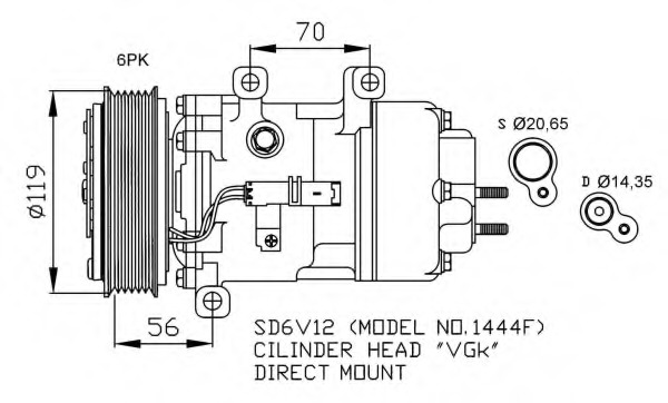 Compresor aer conditionat